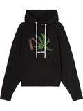 Palm Angels Broken Palm printed hoodie
