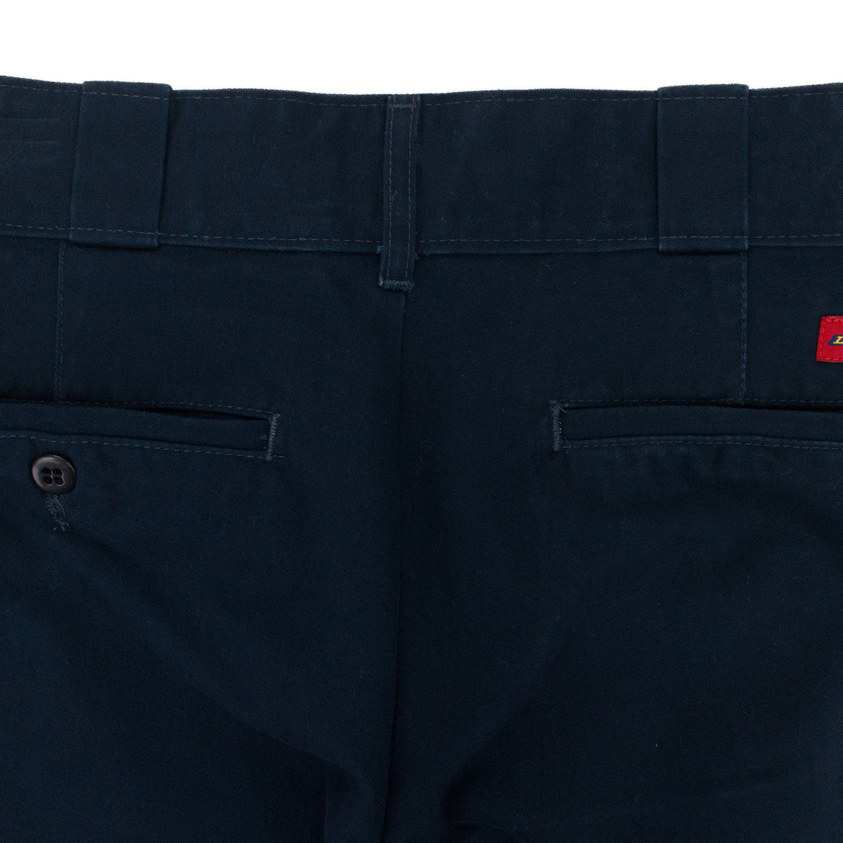 NAVY CONTRAST LEOPARD SIDE STRIPE PANTS