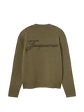 Jacquemus piqué logo-embroidered sweater