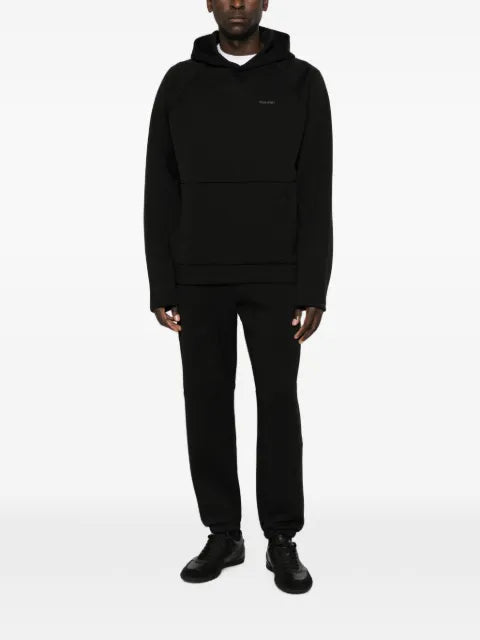 Calvin Klein logo-print raglan-sleeve hoodie