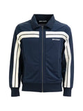 Palm Angels side-stripe logo-print jacket