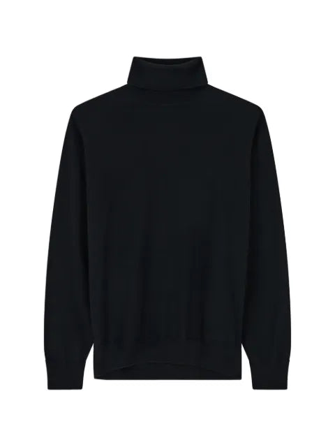 Boggi Milano turtleneck-jumper in extrafine merino-wool