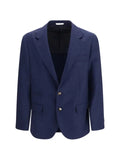 Brunello Cucinelli notched-lapel single-breasted jacket