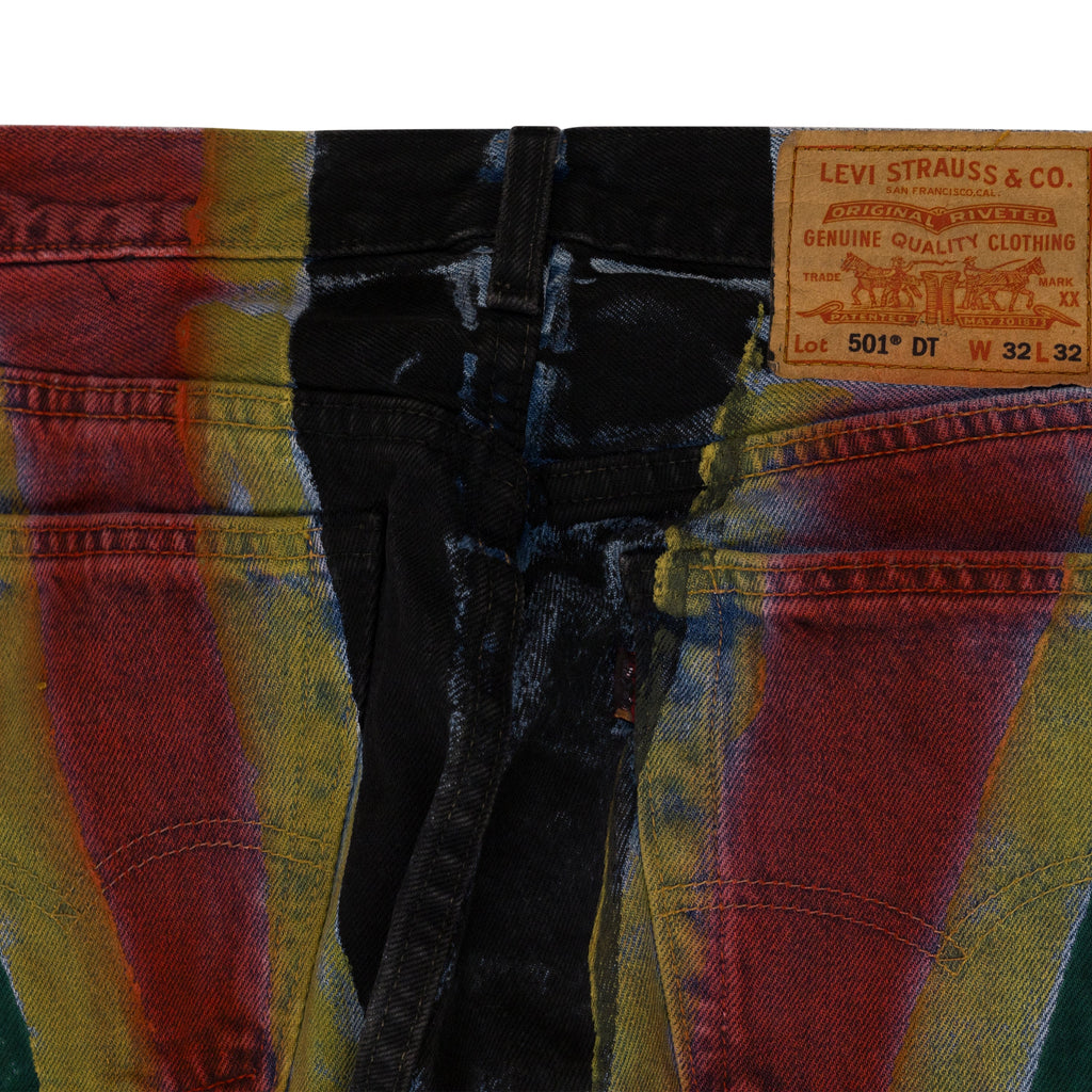 Blue Union Jack 501 Jeans