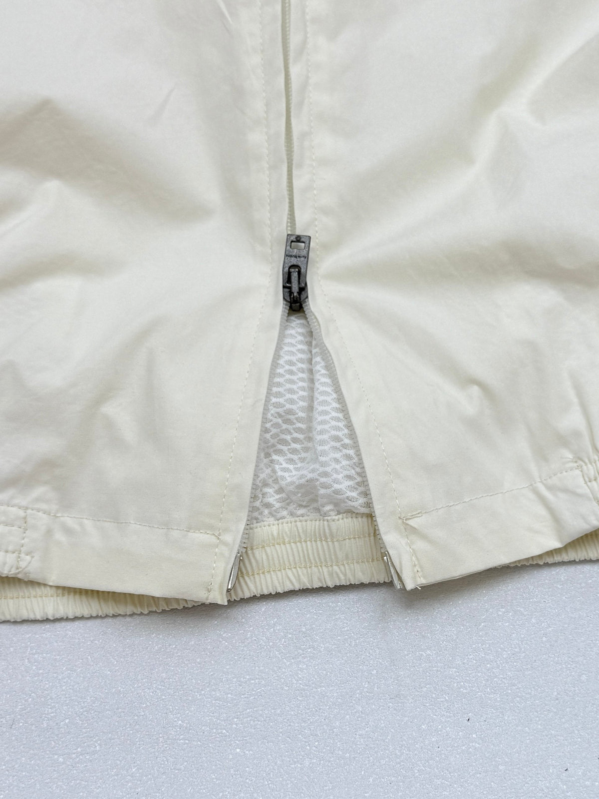 Acne Studios Off‑White Full‑Zip Stand‑Collar Track Jacket