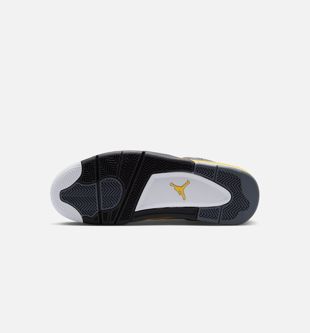 Air Jordan 4 Retro Rare Air Tour Yellow Men's Lifestyle Shoe – White / Dark Blue Grey / Black / Tour Yellow