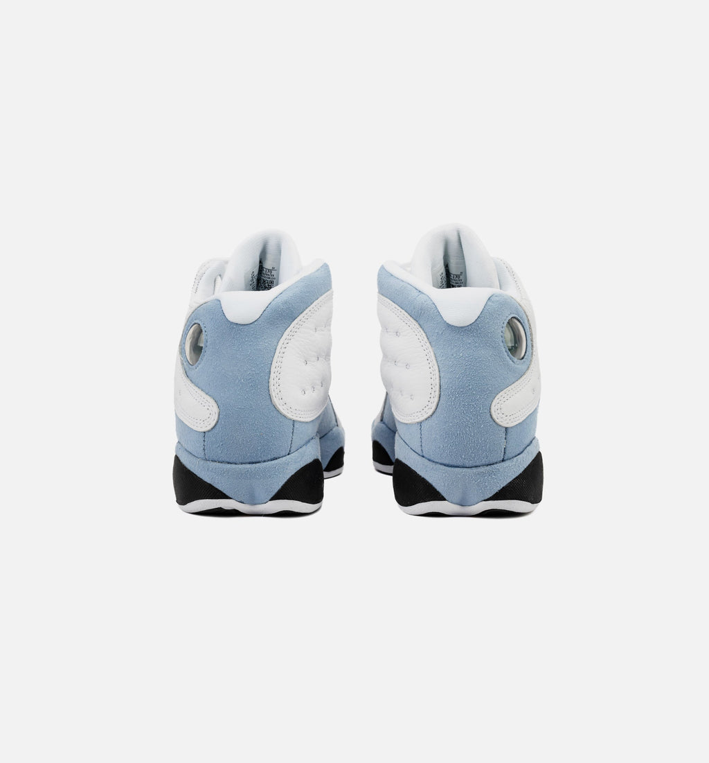 Air Jordan 13 Retro Blue Grey | Grade School Lifestyle Shoe | White/Blue Grey/Black/Wheat