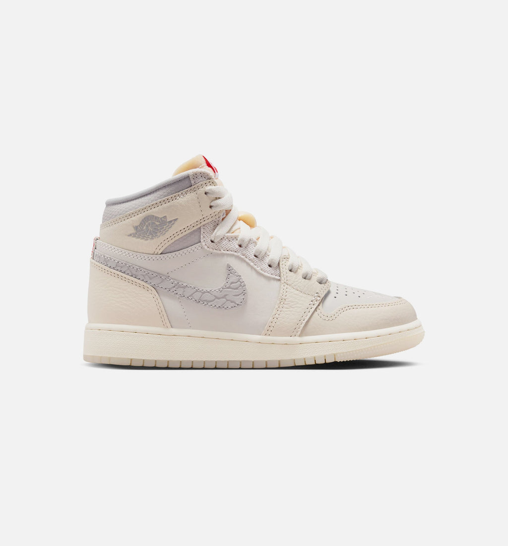 Air Jordan 1 Retro High OG "Sail" Big Kids' Shoe – Sail/University Red/Pale Ivory/Coconut Milk/Phantom
