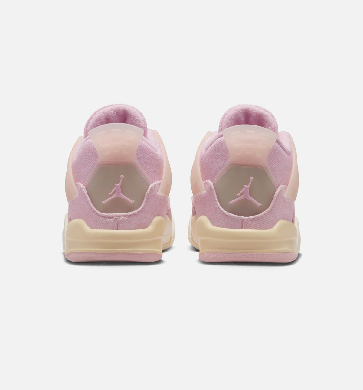 Air Jordan 4 Retro Pink Pearl and Iced Carmine Infant Sneakers - Iced Carmine/Coconut Milk/Anthracite/Muslin/Pinksicle