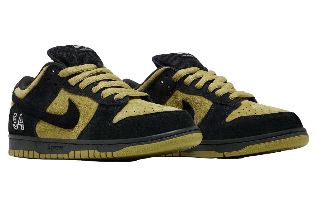 Supreme x Nike SB Dunk Low Camper Green Camper Green / Black HQ8487-300