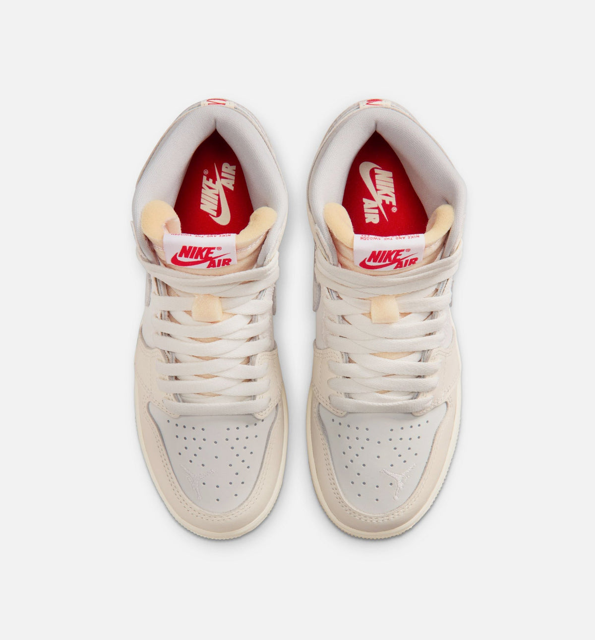 Air Jordan 1 Retro High OG "Sail" Big Kids' Shoe – Sail/University Red/Pale Ivory/Coconut Milk/Phantom