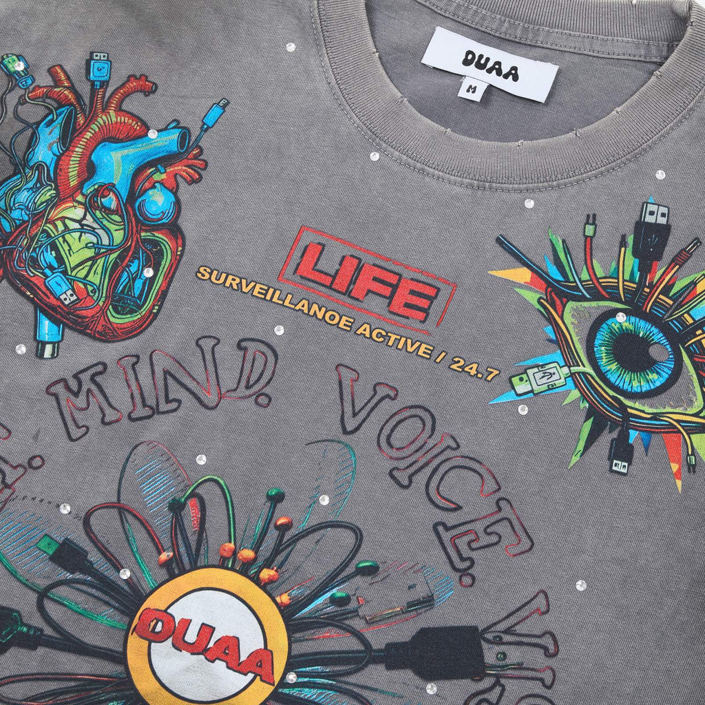 DUAA New Age Graphic T-Shirt