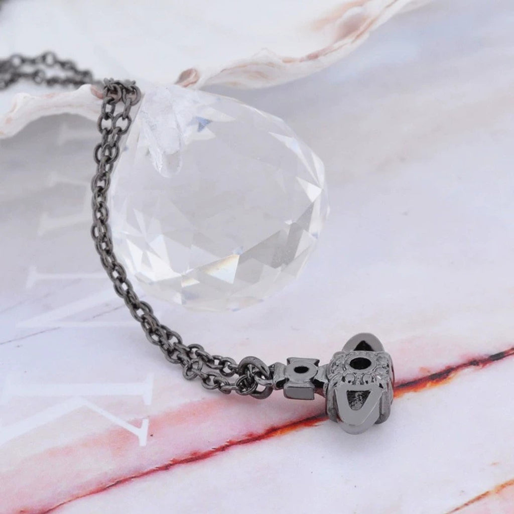 Vivienne Westwood Style Crystal Orb Choker Necklace