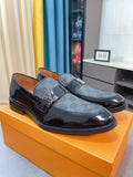 Louis Vuitton Check Panel Loafers