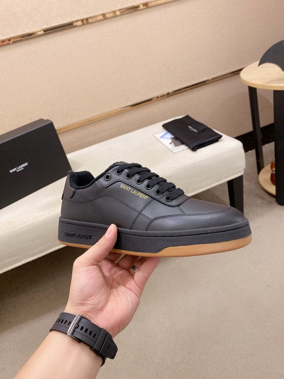 Saint Laurent Gum Sole Sneakers