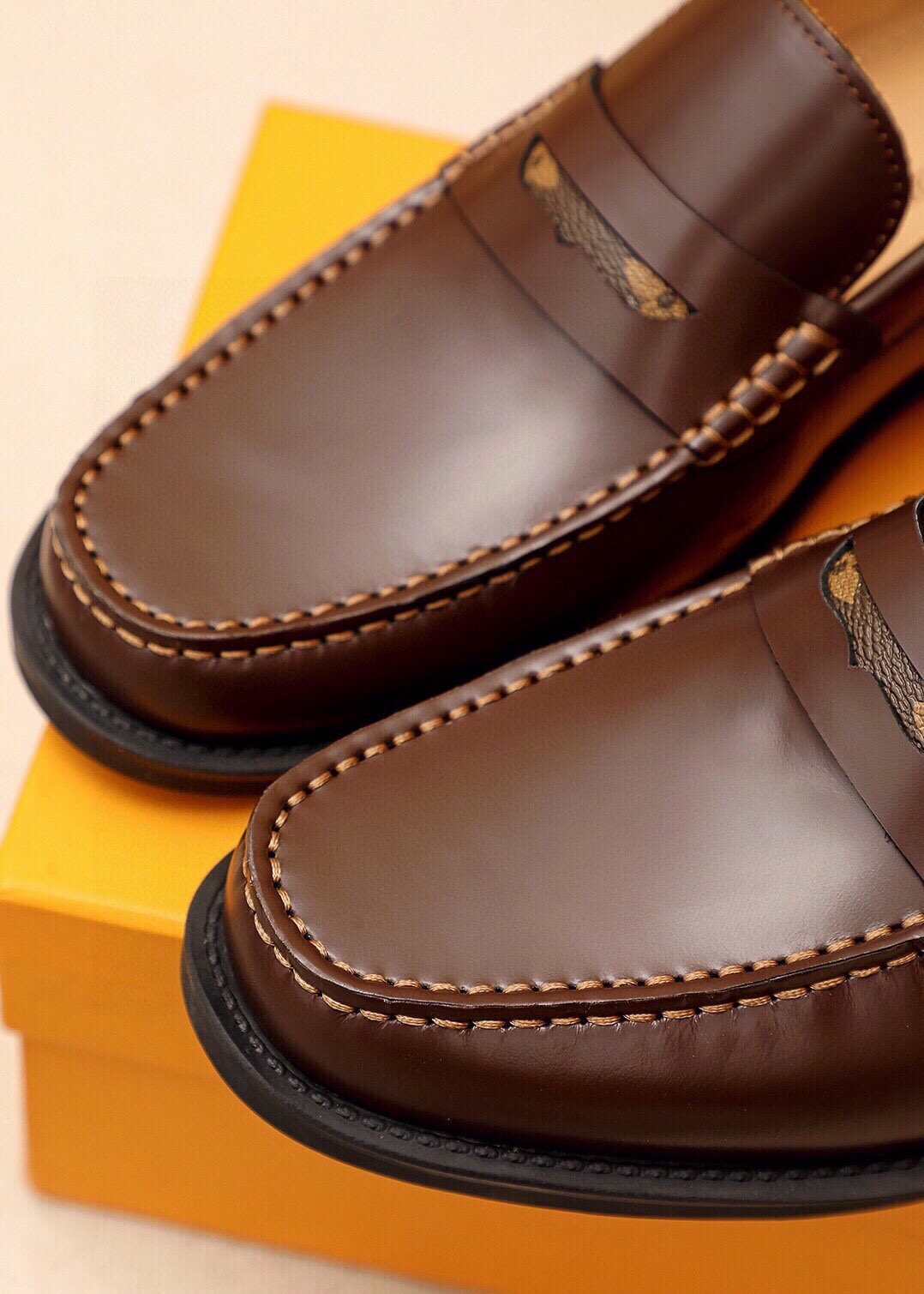 Louis Vuitton Penny Loafers
