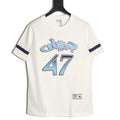 Dior 47 Gradient-Style Lettering Short-Sleeve T-Shirt - Cream